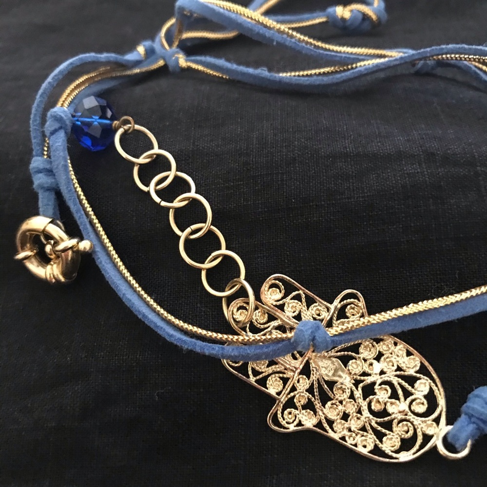 ——-SOLD——-HAMZA BRACELET OR NECKLACE - Picture 3 of 8